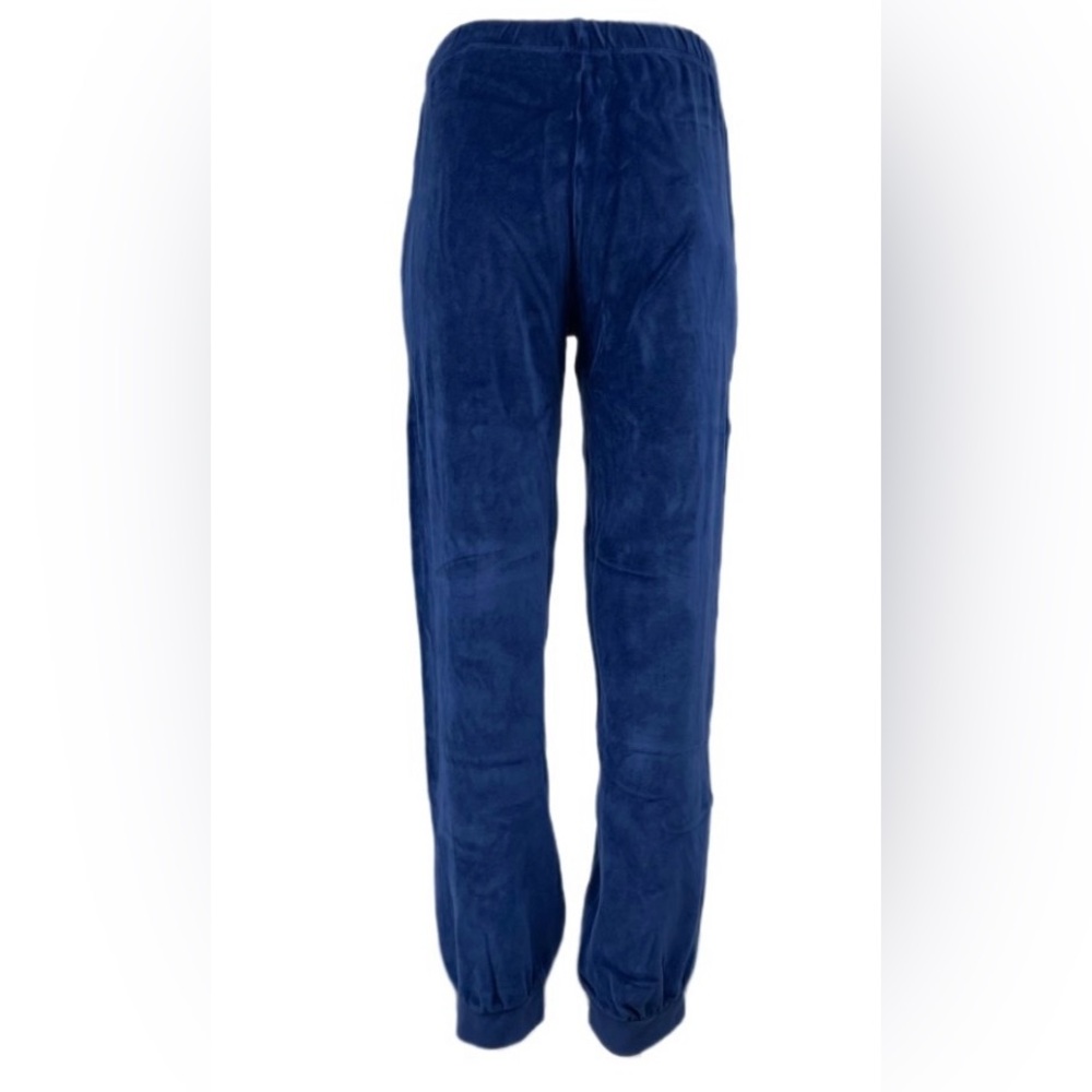 Women's Blue Velvet Pants